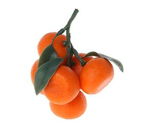 TShopm Realistic Lifelike Artificial Tangerine Fruit Oranges Fake Display Food Decor Home Party Decor