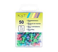 TSI 48357 Pins, Pack of 50, Pastel