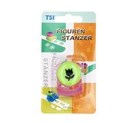 TSI 49658-B-7 Rose Motif Punch Size (H x W x D) 4 x 3 x 4.5 cm Punch Diameter Approx. 18 mm Ideal for Paper and Craft Card