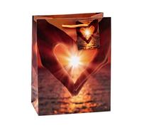 TSI 82015-4 gift bags Romantic Moments, Pack of 3, size: medium (9 x 7 x 4 inch)