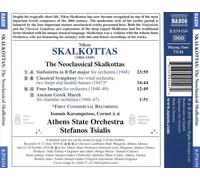 TSIALIS,STEFANOS/ATHENS STATE ORCHESTRA - THE NEOCLASSICAL SKALKOTTAS NEW CD