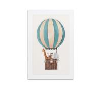 TSIDDKA The Balloon Ride Poster Living Bed Room Decor Modern Aesthetic Wall Art Posters Gift For Friend Unframe-style 16x24inch(40x60cm)