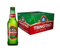 Tsingtao Premium Chinese Lager | Beer case of 24 x 330ml bottles | 4.7% ABV