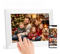 TSITSC Digital Photo Frame WiFi 10.1 Inch, Smart Picture Frame with 32GB, IPS Touch Screen, Instant Photo Sharing via Frameo App - Thoughtful Gift for Grandparents, Women/Men Birthday & Christmas