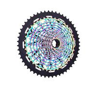 TSJDLCZMCOS Ultralight 12 Speed MTB Cassette Sprocket | Rainbow appearance, 10-52T gear range, weight 385g