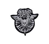 Tsjuder Antiliv Black Metal Patch Badge Embroidered Iron on Applique Souvenir Accessory