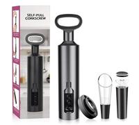 TSJyrinth Wine Bottle Opener Kit, 5-in-1 Professional Manual Corkscrews Set with Foil Cutter, The Ultimate Waiters Friend for Effortless Wine Beer Cap Bottles Opener in Home, Kitchen, Bar, Restaurant