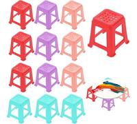 Tskcvy 12 Pcs Canvas Stands for Painting Paint Stand Mini Canvas Feet Risers Fluid Painting Supplies Acrylic Pouring Paint