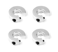Tskcvy 4pcs SBR16 Linear Rail Stop Collars Aluminum Alloy Shaft Limit Fixing Rings with Screw,Linear Rail Shaft Stop Collars