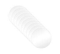 TSKDKIT 15cm Acrylic Discs Circle Plastic Sheet Clear Plastic Discs Sheet Round Discs Sheets for Cake Topper, Christmas Decor, Craft DIY, Printing etc