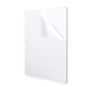 TSKDKIT A2 Clear Acrylic Sheet 4.5mm Large Acrylic Board A2 Plastic Sheet Board 59 x 42cm Plastic Panel Sheets for Craft DIY, Painting, Shelve etc