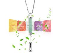 TSKER Smoking cessation aid chain + 15 nicotine-free filters (orange + blueberry + strawberry + lemon), smoking cessation whistle with breathing resistance, with real smoke feeling