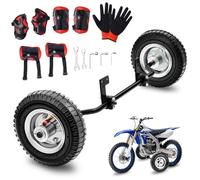 TSKER Upgrade Dirt Bike Training Wheels for Razor MX125 MX350 MX400 MX500, Adjustable Training Wheels for Honda XR50 Z50R CRF50F CRF50 Z50 Yamaha PW50 TTR50 PW80 TTR5ORE and Most 50CC Kid Dirt Bike