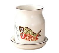 TSKIQQLQ Utensil Holder for Chopstick Holder Basket Utensil Hand-Drawn Organizer for Kitchen Counter(A)