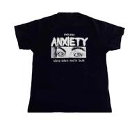 TSKKEFHH Endless Anxiety Viagra Boys t Shirt Swedish Post Punk Band shirtBlack3XL