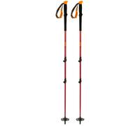 TSL - Alti Carbon 3 Ultra Mid Twist 110-140 cm Orange - Hiking poles