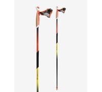 TSL Outdoor Carbon 1 Cork Grip Spike Short poles orange black yellow pair - 115