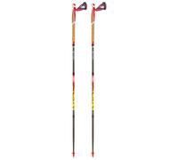 TSL Outdoor - Trail poles - Trail C4 Cork Cross Fire Sht - Size 130 cm - Orange Orange 130 cm