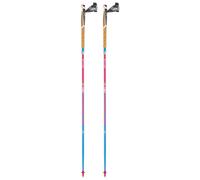 TSL Outdoor - Trail running poles - Trail C4 Cork Cross Flamingo Sht - Size 110 cm - Pink Pink 110 cm