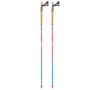TSL Outdoor - Trail running poles - Trail C4 Cork Cross Flamingo Sht - Size 115 cm - Pink Pink 115 cm