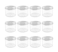 TSLBW 12 Pcs Magnifying Insect Viewer Box Bug Collecting and Viewer Box for Kids Insect Observing Jar for Science & Nature Exploration (12)