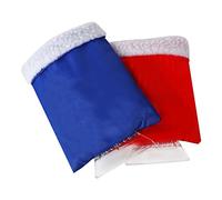 TSLBW 2 Pcs Ice Scraper for Car, Plastic Car Ice Scraper With Glove, Ice Scraper for Cars Winter Care Windscreen, Ice Scraper Includes Car Ice Scraper with Glove