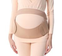 TSLBW 4 in 1 Pregnancy Support Belt Maternity Belt Wrap Back Support Waist Maternity & Postpartum Belly Band for Birth Preparation Labour Relieve Back Pelvic Hip Pain (M-XXL)