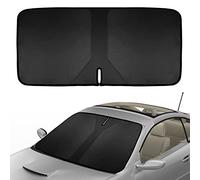 TSLBW Car Windscreen Sun Shade Double Layer UV Protector Foldable Seamless Windshield Sunshade Cover 140 x 70cm