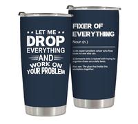 TSLOVER Let Me Drop Everything And Work On Your Problem Tumbler 20 Oz,Funny Office Coffee Mugs,Gag Office Gifts for Coworker,Boss,Colleague,Appreciation Birthday Gifts for Women,Men,Friends,1 Pcs