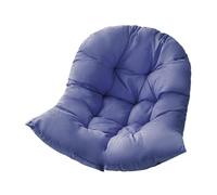 TSLVTA Hanging Chair Cushion Garden Pod Chair Mat Thick Wicker Rattan Seat Chair Seat Cushion Swing Chair Pad for Balcony Home Decor, Cyan(Cyan)