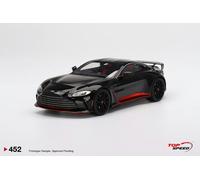 TSM Aston Martin V12 Vantage Jet Black 1:18 Scale TSM TS0452