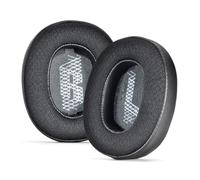 TSMORY 1 Pair Gaming Earpads Cushion Soccer Meshed Cloth PU Leather Earmuffs for LIVE500BTNC 500BT Headphones Repair Headphone Cover