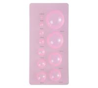 TSMORY 12 Size 3D Half Ball Domes Quilling Papercraft Board Creation Mould Tool