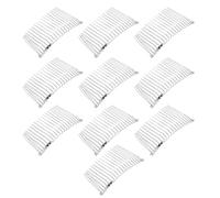 TSMORY 1Pc/10Pcs Hair Combs for Women Accessories Metal Bridal Hair Side Comb Teethed Wedding Veil Comb Hairpin Grip