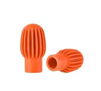 TSMORY 2 Pieces Drum Mute Drumstick Tip Silicone Drumstick Practice Tips Mute Replacement Musical Instrument Accessories