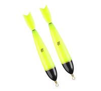 TSMORY 2Pcs/pack Electronic Floating Float Rock Night Fishing Through Glow Floating Float Electronic Bright Fishing