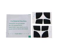 TSMORY 2Sets Skates Replacement Feet Pads Black Feet Sticker for 2S Feet