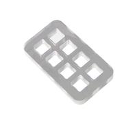 TSMORY Clear Acrylic Switches Tester Base for Mechanical Keyboards Customization with Tactiles Response Analysis Portable Keyboards Switches Tester