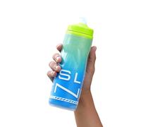 TSMORY Cycling Water Bottles Ice Retention 360 Degrees Drips Without Lid Wide Mouthes Easyly Clean with Bike Racks Thickened Sports Bottles