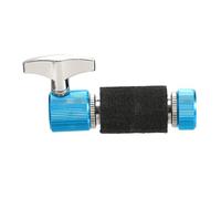 TSMORY Cymbals Clutches Soft Felt Pad Drum Cymbals Clutches Stand Post Metal Replacement for Percussion Instruments Blue Felt