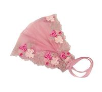 TSMORY Elegant Embroidered Mantilla Head Wrap Soft Hair Bandana Hairpieces Lace Scarf Headwear for Religious Prayer