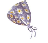 TSMORY Flower Hairband French Styles Crochet Bandana Head Scarf for Female Ethnic Head Wrap for Music Festival Gathering