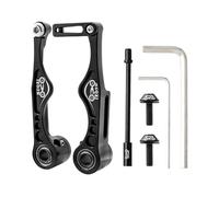 TSMORY Folding Bike V Brake Light Weight Aluminum Alloy V Clamp Bicycles Caliper Bicycles Accessories Enduring Folding Bike V Brake Bicycles Accessories Part Short/Long Arm