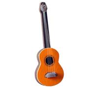 TSMORY For 1/6 1/12 Miniature Guitar Wooden Electric/Classical Guitar Model Instrument Toy for Children Kids