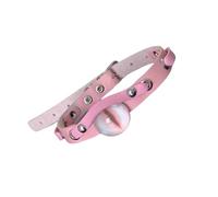 TSMORY Gothic Punk Choker Necklace With Demons Eye Designs Fashion Accessory for Women Craft of PU Leather And Resin Alloy