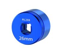 TSMORY High Strength Aluminum Bicycles Fork Crowns Race Adapter Quick Tooless Mounting Precise for Multiple Bike Models Quickly Release Fork Crowns Adapter