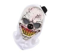 TSMORY Horror Inspires Clown Latex Construction Ergonomic Fit Headgear Accessory for Adults and Teenagers Terror Clown Latex