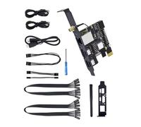 TSMORY KVM-PCIe Base Set For Desktop Users Enhances Stability And Optional WiFi Power Over Ethernet Features