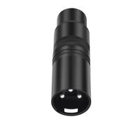 TSMORY Male to Female Adapters 3Pin Locking Coupler for Microphones Studio Stage Live Streaming Transmission Portable Coupler