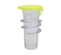 TSMORY Manual Lemon Juicer with Lid, Portable Citrus Press for Lime, Cocktail Drinks, Easy Squeeze Design Lemon Juicer Screw Top Manual Lemon Juicers